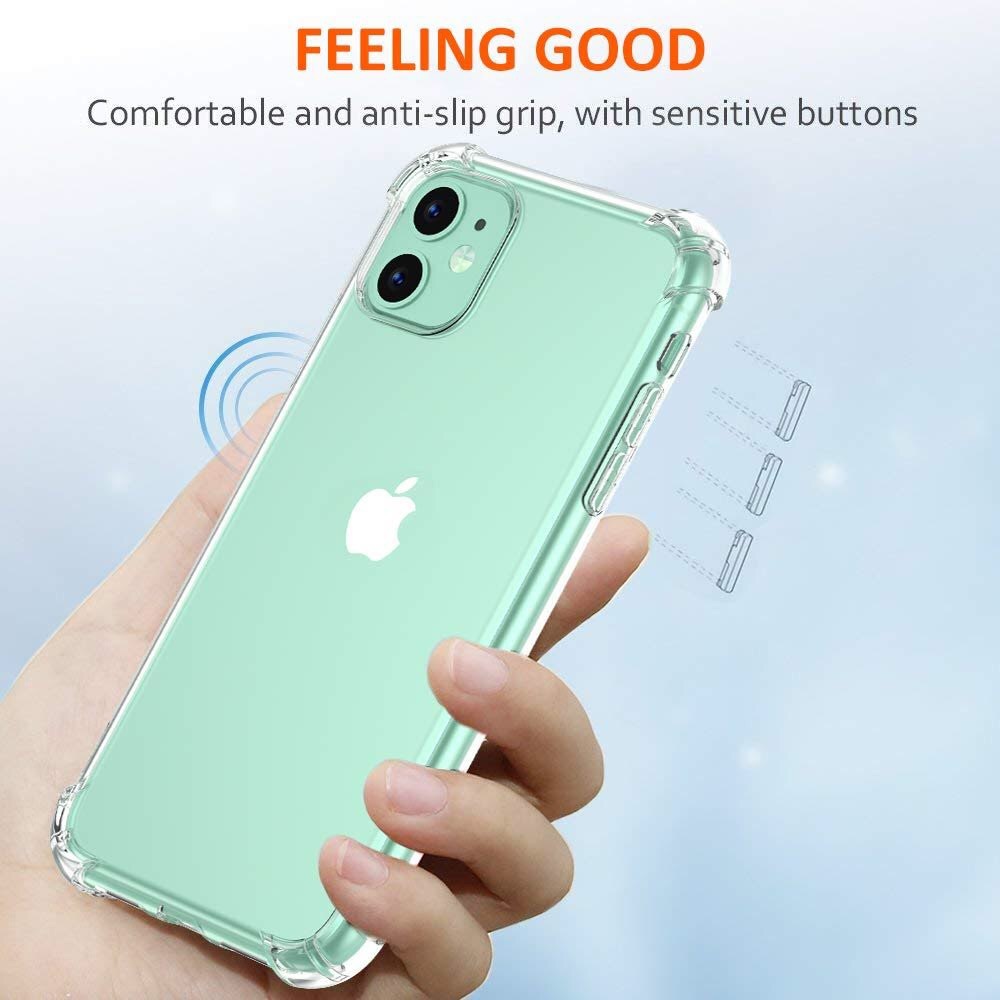 iPhone 12 mini clear case shockproof thin case - Picture 2 of 8